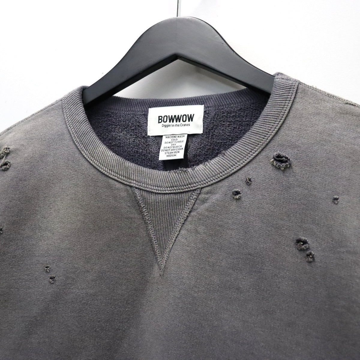 FIELD-WORN DOUBLE V SWEATSHIRT #EGGPLANT [BWU-FODVS]