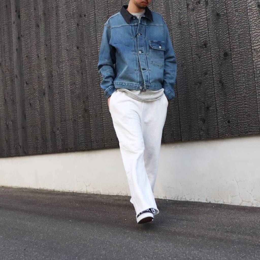 BOAT CLUB SWEAT PANTS #M.GRAY [BWU-BCSP]