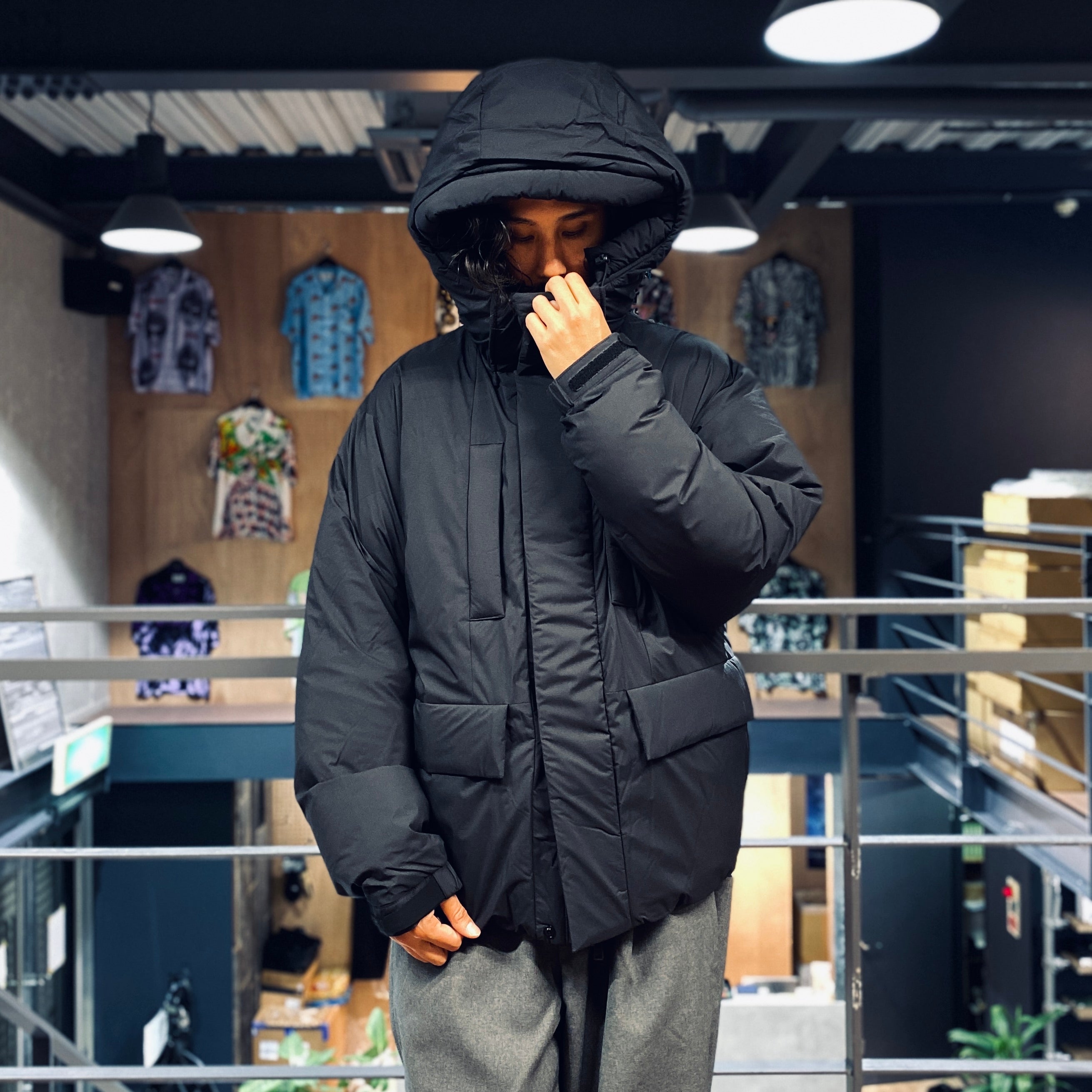 NANGA | FT MINIMAL DOWN PARKA #BLACK [FNA09232M0006]