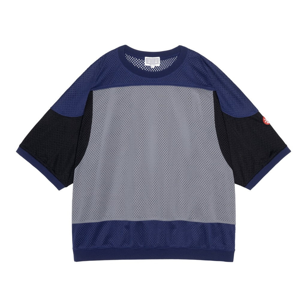 MD Temporal Distortion MESH SS TOP #NAVY [CES30CS23]