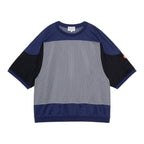 MD Temporal Distortion MESH SS TOP #NAVY [CES30CS23]