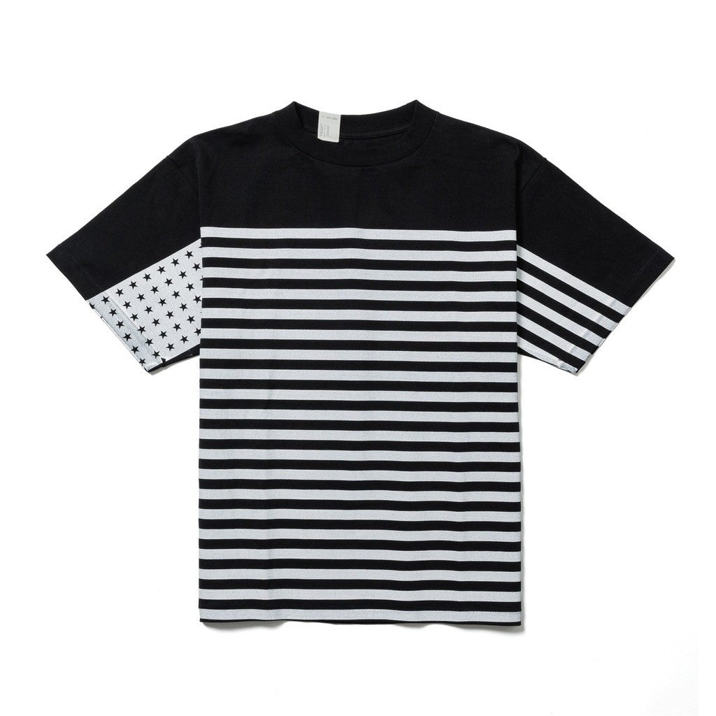 N.HOOLYWOOD | STAR & BARS Tee #BLACK [24SS-FS-N H-01 / FS1435]