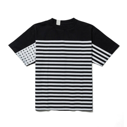 N.HOOLYWOOD | STAR &amp; BARS Tee #BLACK [24SS-FS-N H-01 / FS1435]