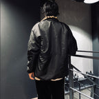 REVERSIBLE LEOPARD BOA JACKET #BEIGE [23FW-WMO-OD06]