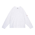 HALF PANEL RIB CREW NECK #GREY [CES28CS06]