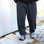 BIO WASHED EASY SWEAT PANTS #ASH CHARCOAL [HOD25AWSWPT]