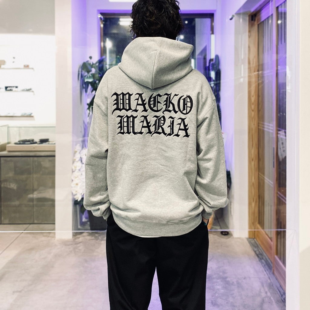 HEAVY WEIGHT PULLOVER HOODED SWEAT SHIRT ( TYPE-2 ) #GRAY [25FW-WMC-SS04]