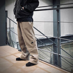 DBL KNIT JOG PANTS #CHARCOAL [CES27PT20]