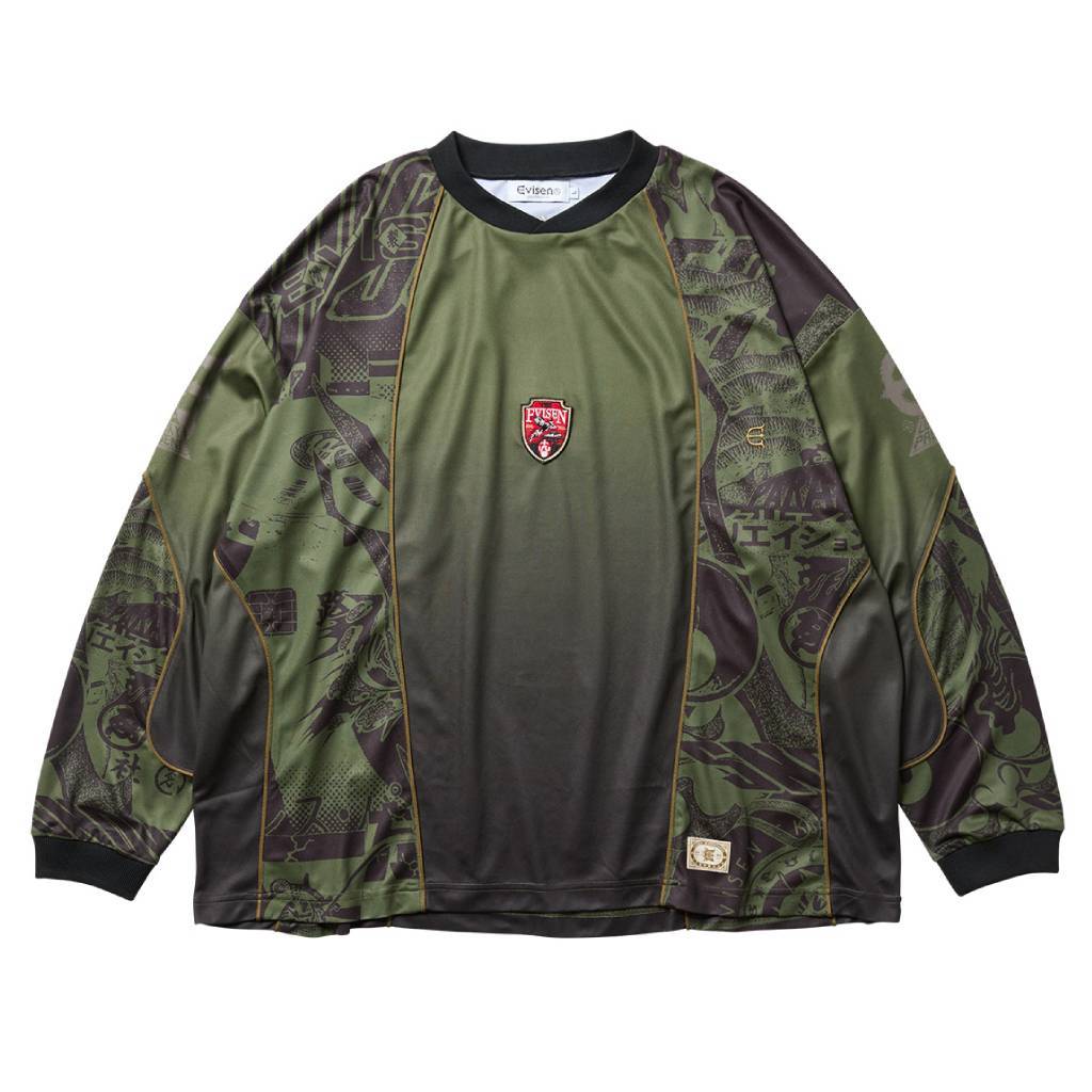 PHEASANT MOTO JERSEY #Olive/Black [26SS-SW07]