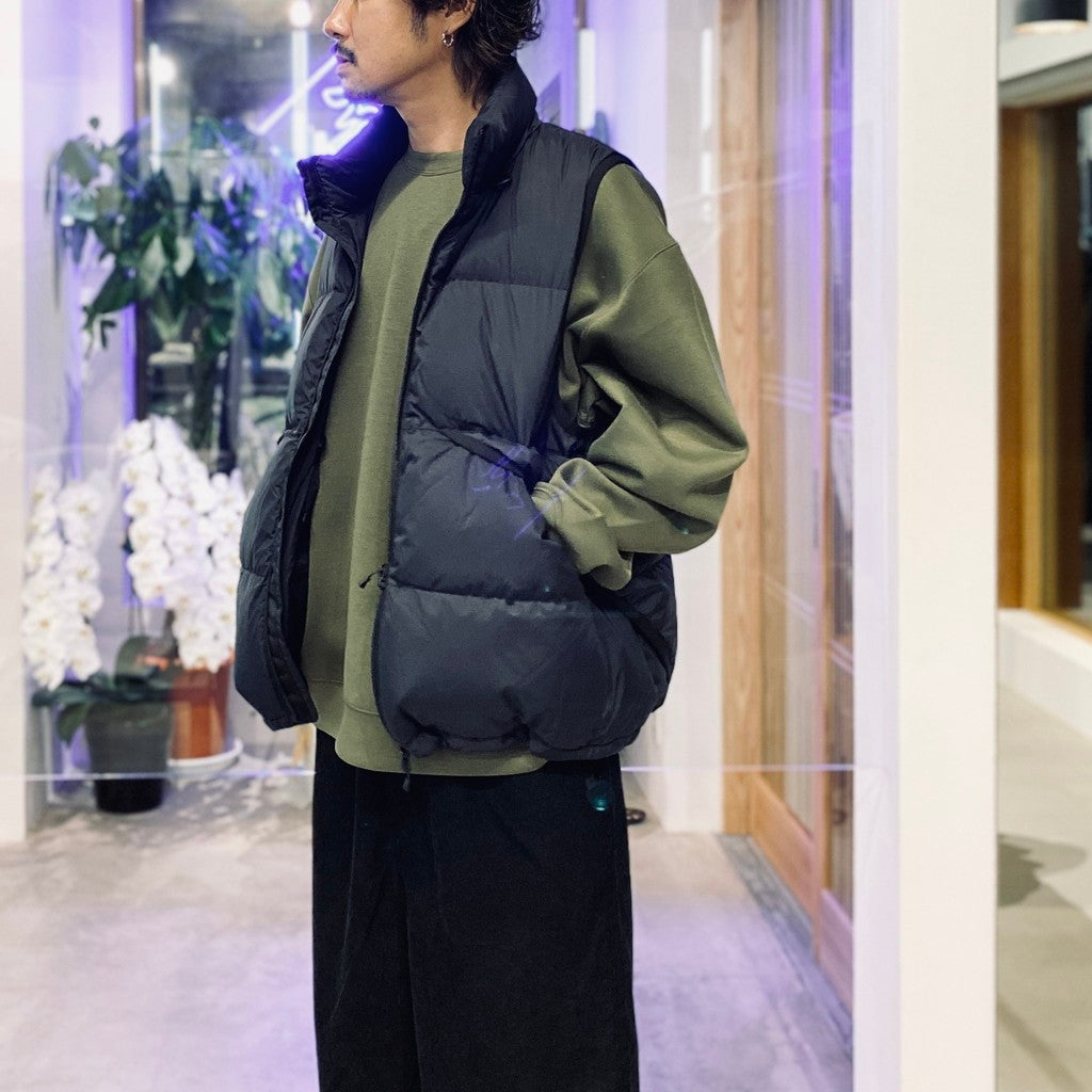 TECH ALPINE DOWN VEST #BLACK [BW-24025W]