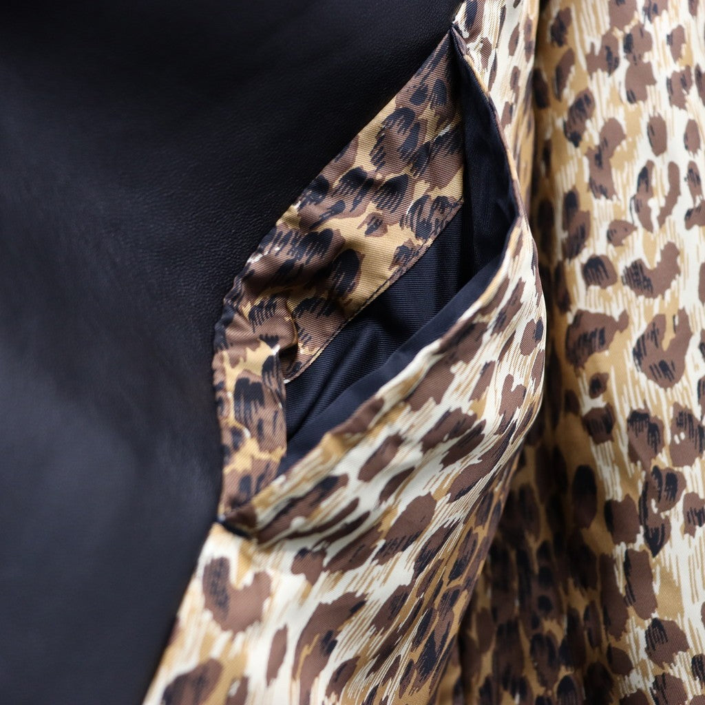 DOUBLE RIDERS LEATHER JACKET ( TYPE-2 ) #BLACK [25FW-WMO-BL03]