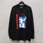 低俗小說 | 圓領長袖T卹（2型）#黑色 [PF-WM-LT02]