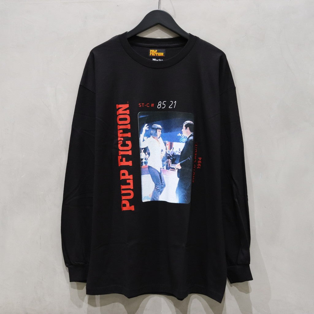 低俗小說 | 圓領長袖T卹（2型）#黑色 [PF-WM-LT02]