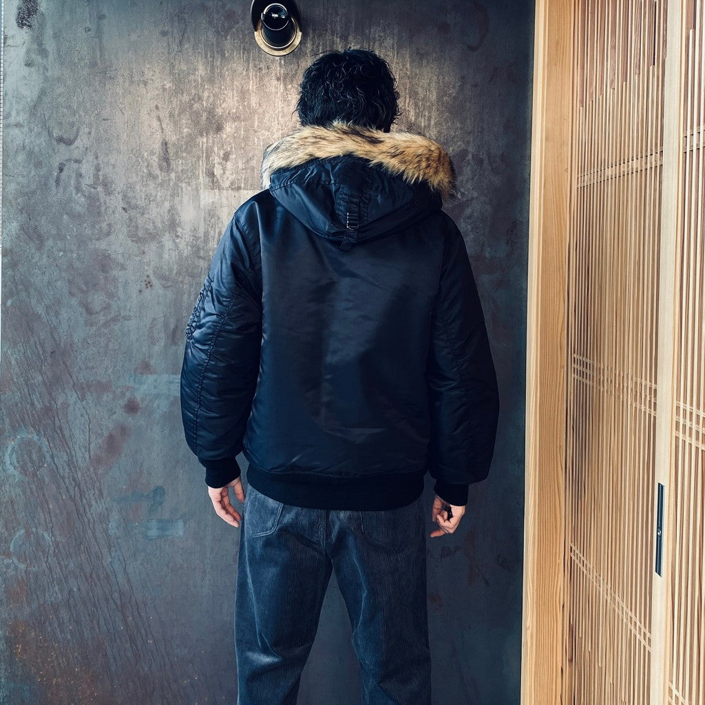 N-2B FLIGHT JACKET #BLACK [25FW-WMO-ML01]