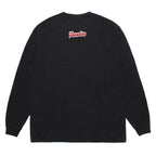 水洗重磅圓領長袖T卹（1型）#黑色 [25FW-WMT-LT03]