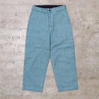 水洗牛仔六口袋工裝褲 #綠色 [SC2420-PN06]