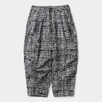 BLEEDING LOGO BALLOON PANTS #Black [SS26-B03]