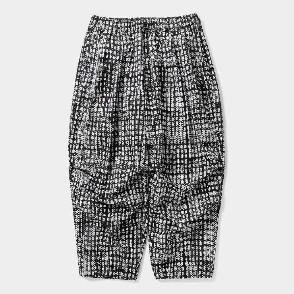 BLEEDING LOGO BALLOON PANTS #Black [SS26-B03]