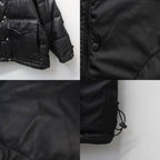 TECH 2WAY SYNTHETIC SKIN DOWN JACKET #BLACK [BW-41025W]