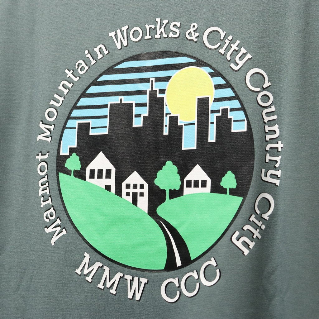 Marmot | MMWCCC FEEL UP T-SHIRT_MOTIVATION #GREEN [CCC-261C002]