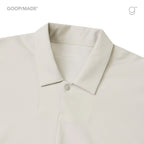 Collar-9 Core Tech 長袖 Polo 衫 #奶油色 [GOOPI-25AW-OCT-03]