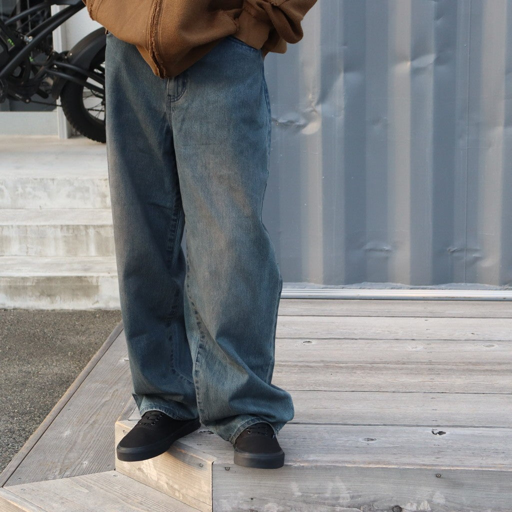 DENIM BAGGIE PANTS #INDIGO [25AW-FS-22 / FS1795]