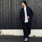 TECH PERTEX TRAVEL 2B JACKET & TECH PERTEX TRAVEL PANTS #BLACK [BJ-62026 / BP-63026]