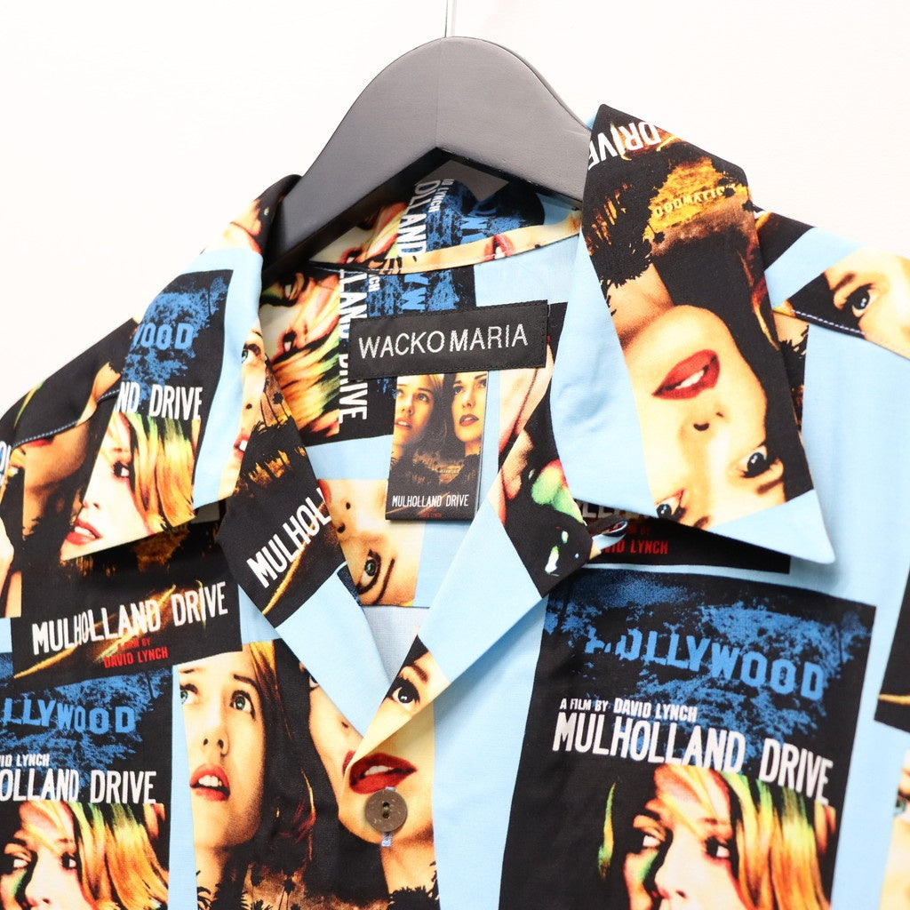 MULHOLLAND DRIVE | S/S HAWAIIAN SHIRT ( TYPE-1 ) #BLUE [MD-WM-HI01]