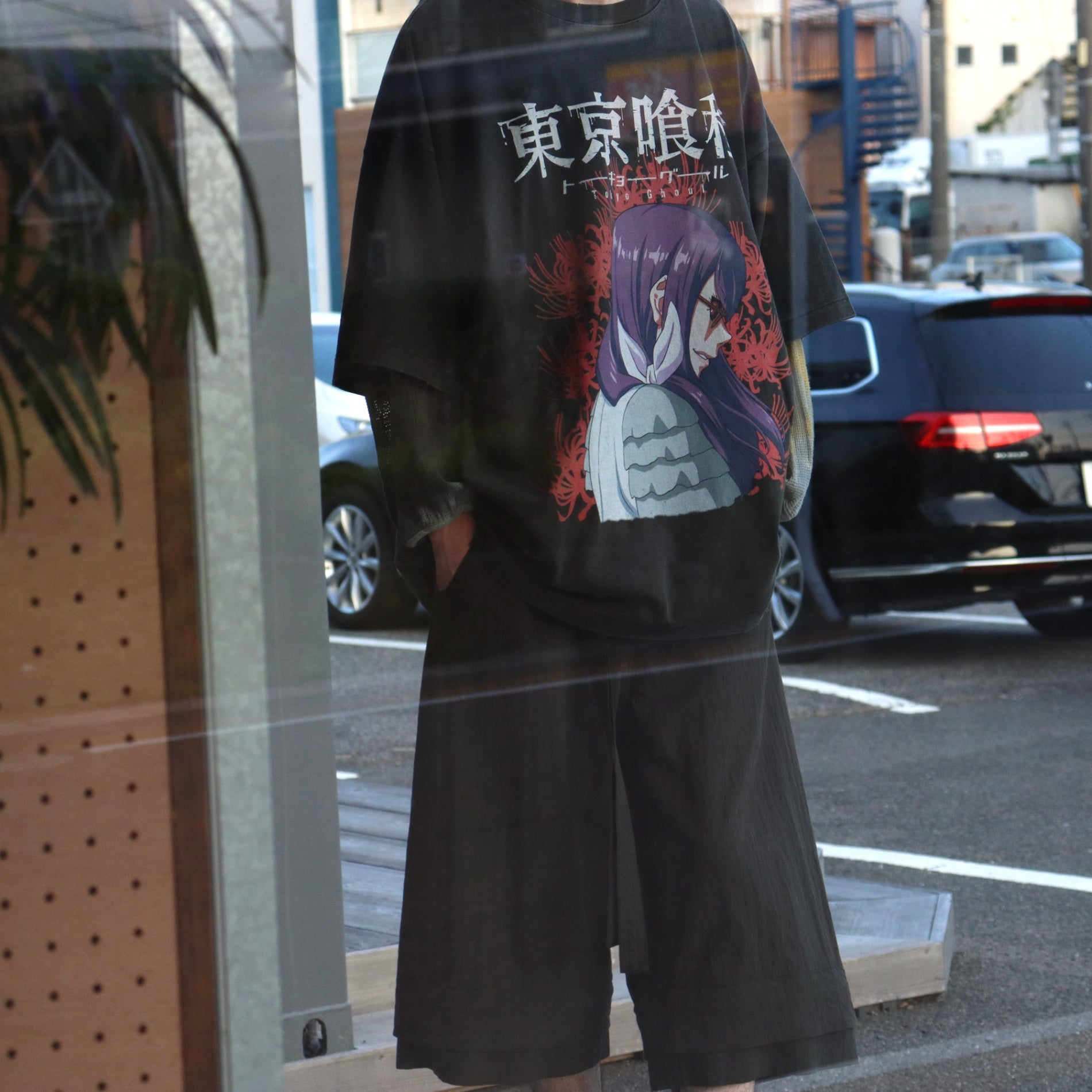 東京食屍鬼 | 短袖T卹（大）#黑色 [TTGM25SM007]