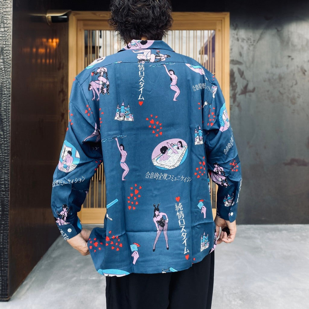 Junjo Lost Time L/S #NAVY [AW25_AWA01-1]