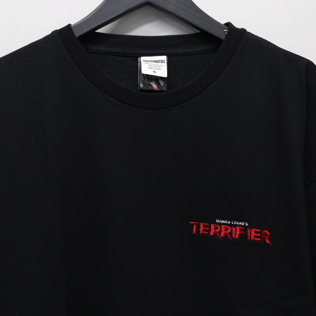 TERRIFIER | WASHED HEAVY WEIGHT CREW NECK T-SHIRT ( TYPE-4