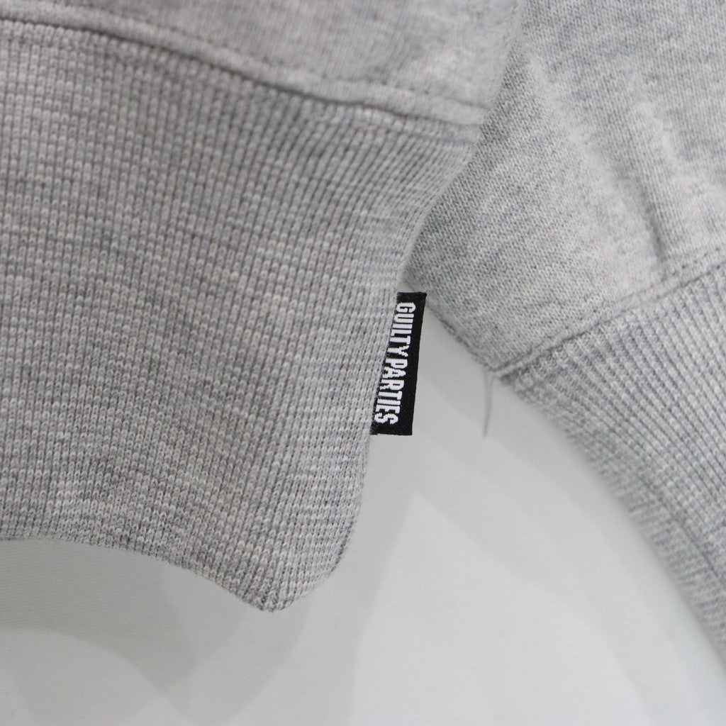 HEAVY WEIGHT PULLOVER HOODED SWEAT SHIRT ( TYPE-4 ) #GRAY [25SS-WMC-SS10]