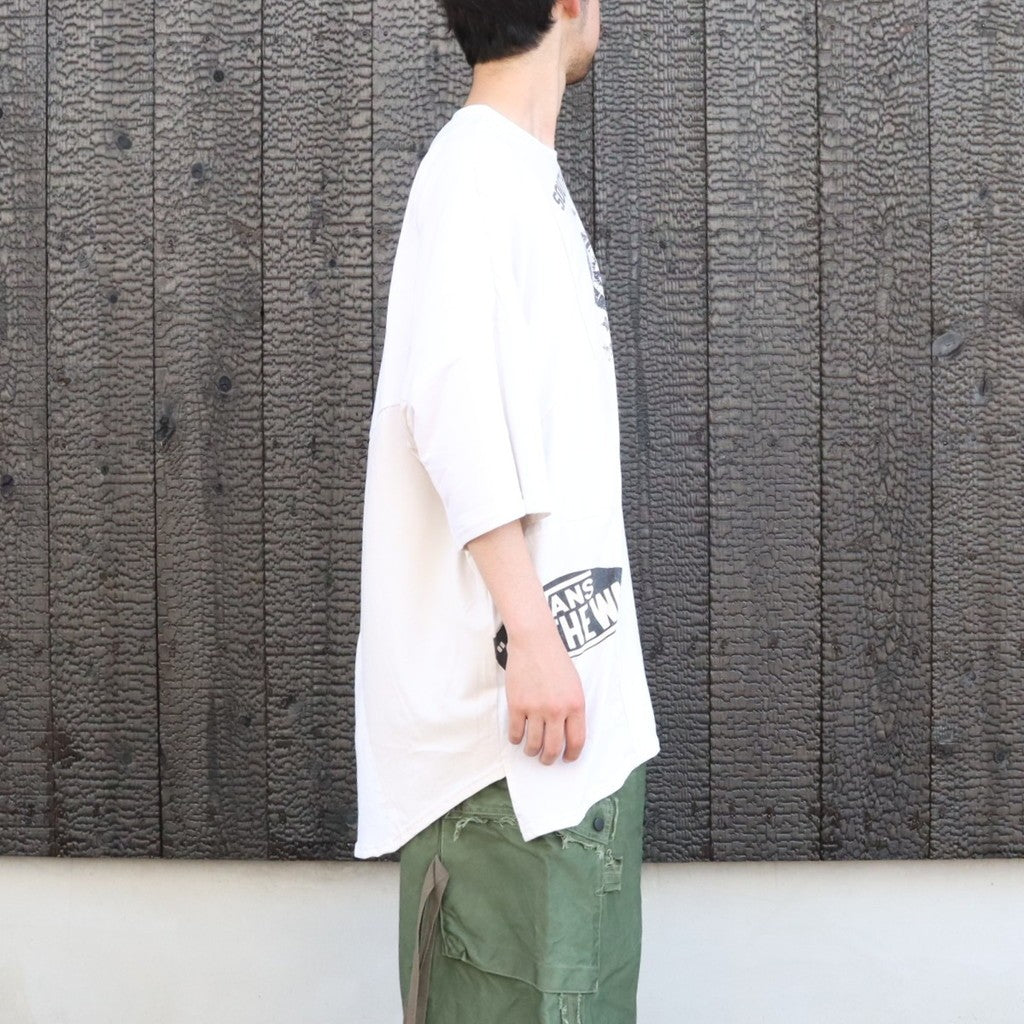 PUZZLE TEE B #WHITE [C2647909B]