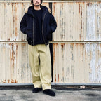 2TUCK WIDE PANTS（DENIM） #PISTACHIO [AY-1026B]