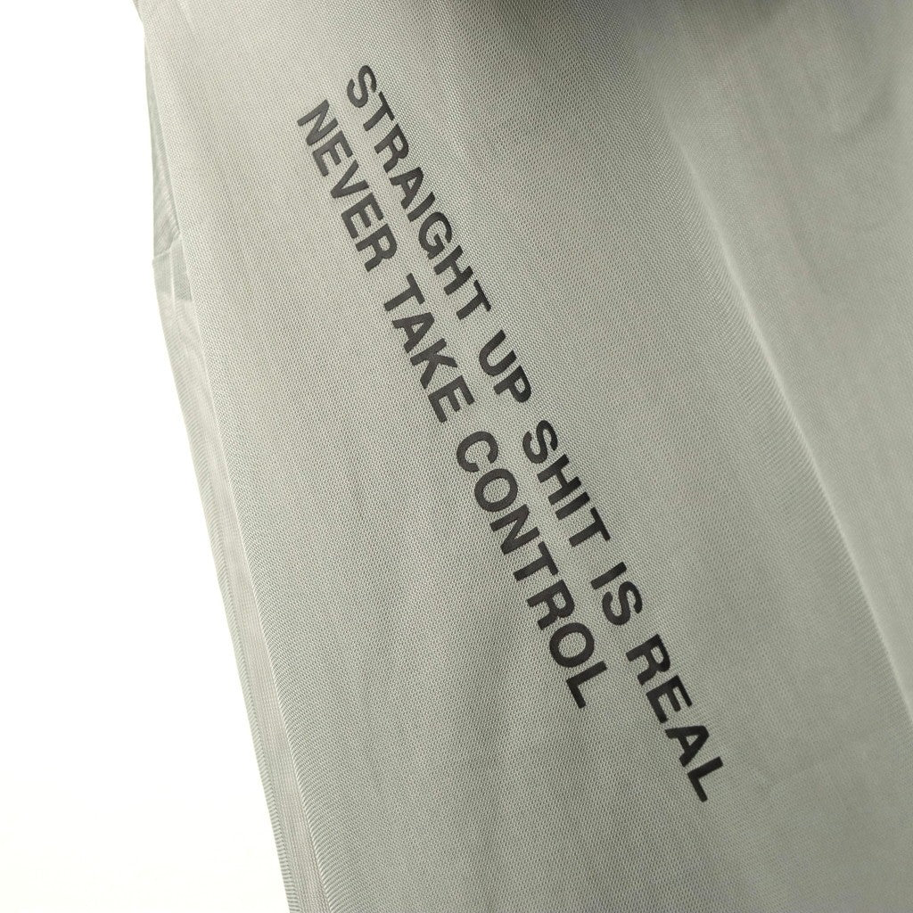 LABEL LOGO SHEER PARKA #Gray [SS26-JK06]