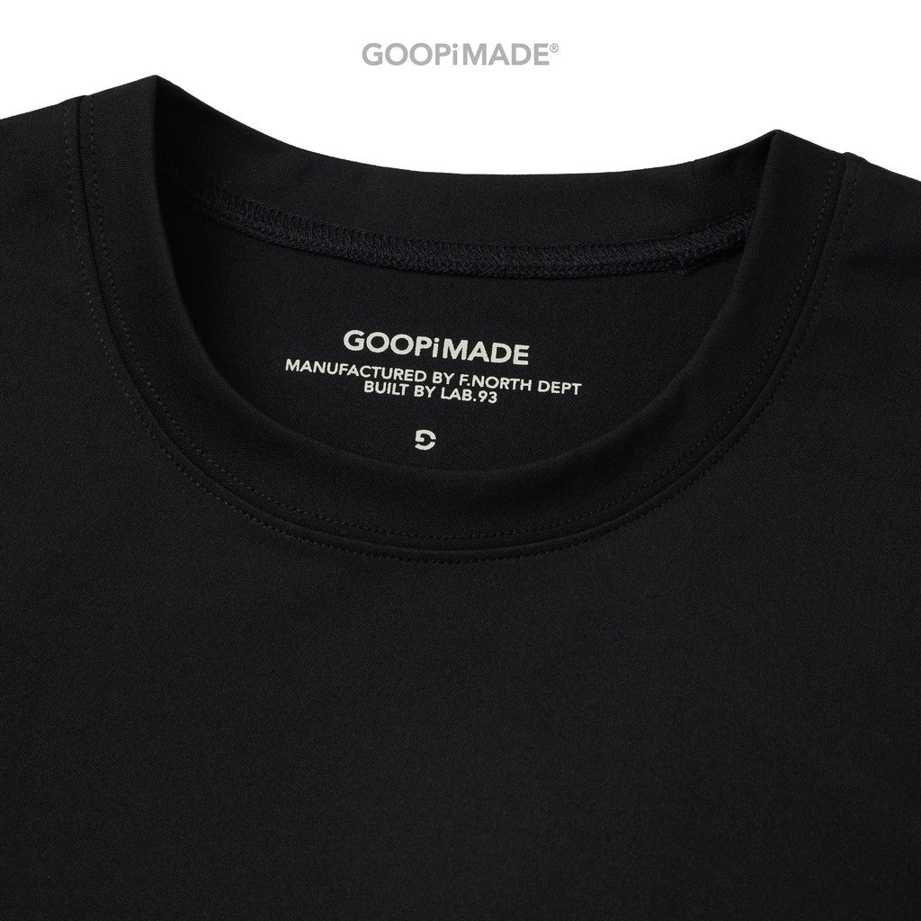 SND1 - Basic Pocket Tee (Ver. Sharp) #Black [GOOPI-26SS-APR-01]