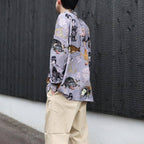 百鬼夜行 shirt L/S #Gray [BV-SH2600230]