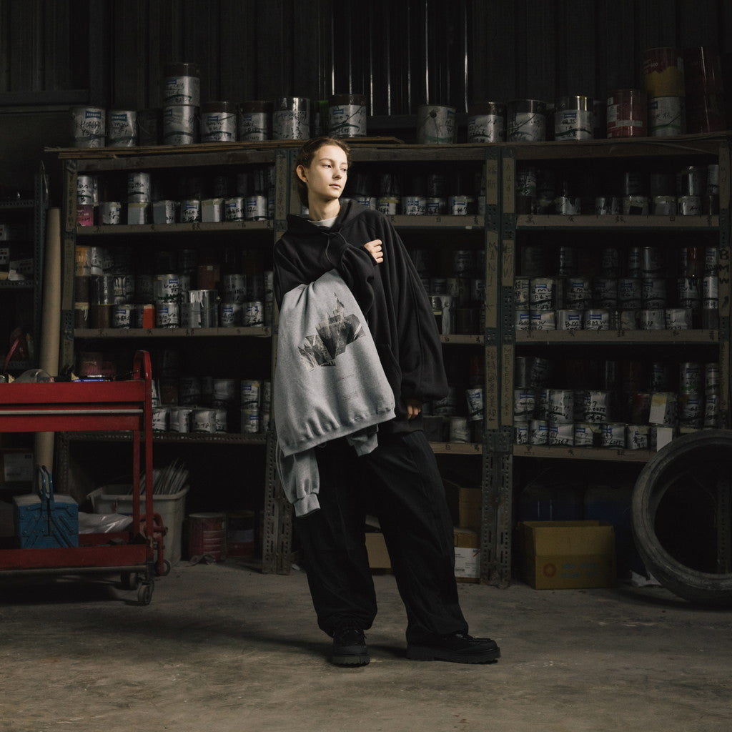 「G7-MH」反向 G 主連帽衫 #SHADOW [GOOPI-23AW-NOV-03]