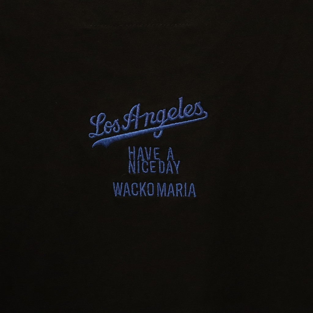 MLB | LA | CREW NECK T-SHIRT ( TYPE-2 ) #BLACK [MLB-WM-TEE02]