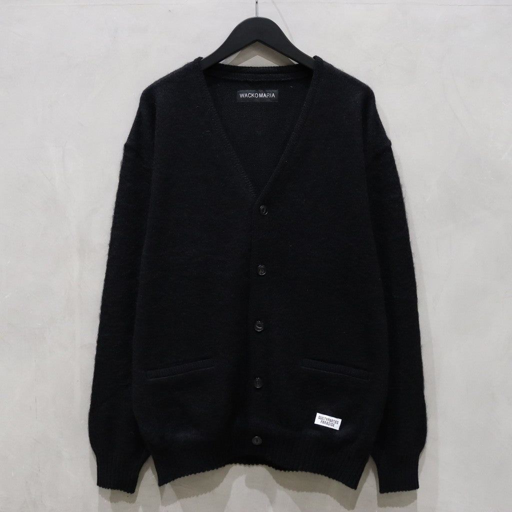 MOHAIR CARDIGAN ( TYPE-1 ) #BLACK [24FW-WMK-KN25]