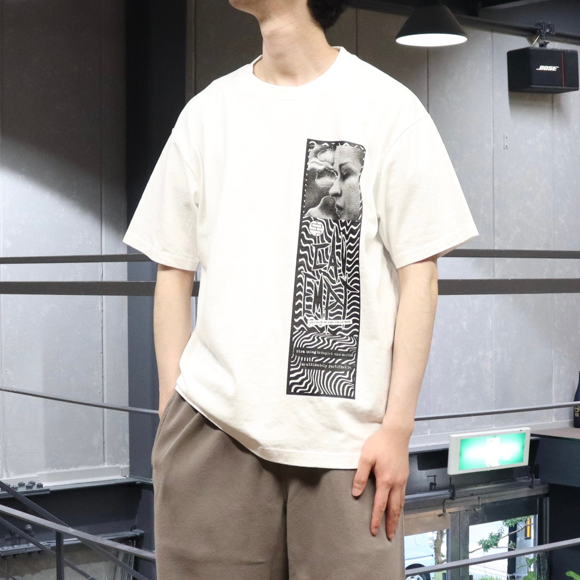 合理 T 卹 #白色 [CES27T19]