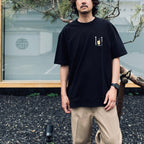 WASHED HEAVY WEIGHT CREW NECK T-SHIRT ( TYPE-13 ) #BLACK [26SS-WMT-WT14]