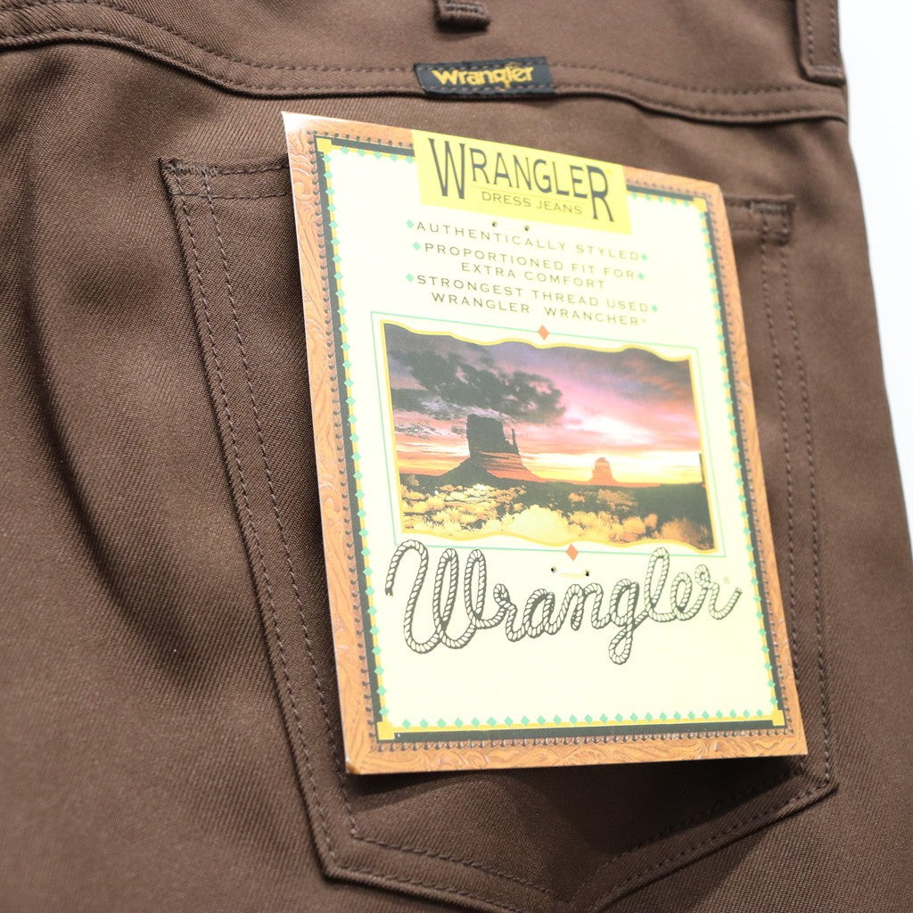 Wrangler | WRANCHER DRESS JEANS #BROWN [26SS-WMP-WG01]