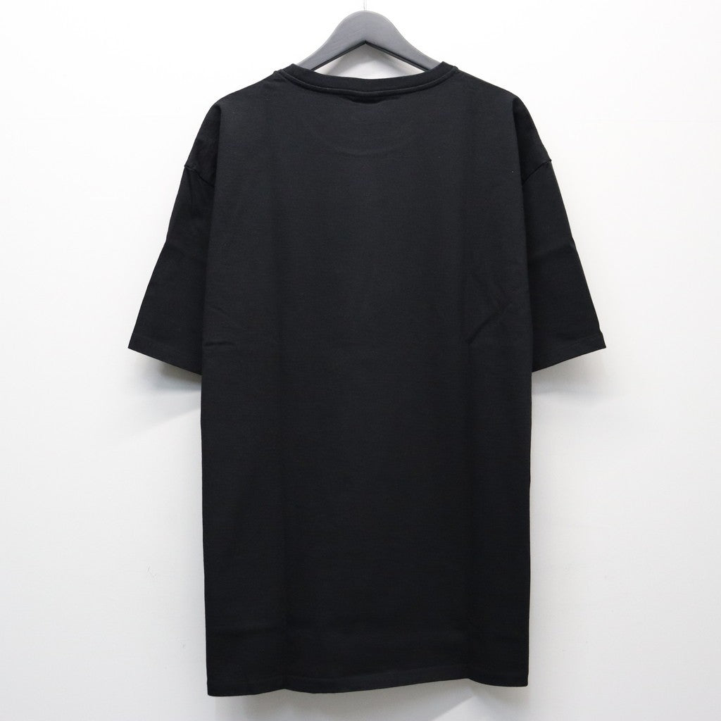WASHED HEAVY WEIGHT CREW NECK T-SHIRT ( TYPE-4 ) #BLACK [26SS-WMT-WT05]