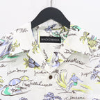 HAWAIIAN SHIRT S/S ( TYPE-2 ) #WHITE [25SS-WMS-HI02]