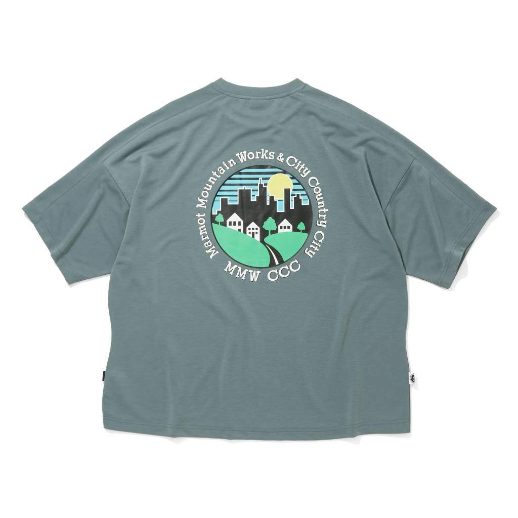 Marmot | MMWCCC FEEL UP T-SHIRT_MOTIVATION #GREEN [CCC-261C002]