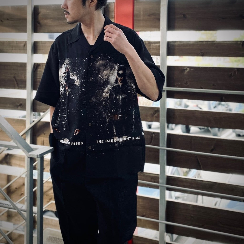 THE DARK KNIGHT TRILOGY | S/S HAWAIIAN SHIRT ( TYPE-3 ) #ONE [TDKT-WM-HI03]