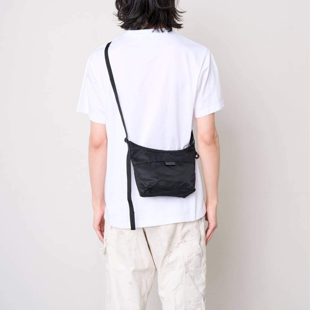 MINI SHOULDER BAG (210D NYLON) #BLACK 1 [BCL-56]