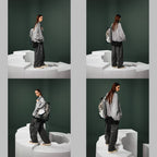 "MRZ-01" SOFTBOX Axis 運動褲 #L-灰色 [GOOPI-24AW-NOV-04]