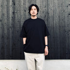 TECH DRAWSTRING S/S TEE #BLACK [BE-35026]